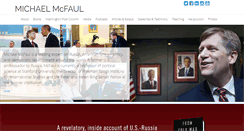 Desktop Screenshot of michaelmcfaul.com